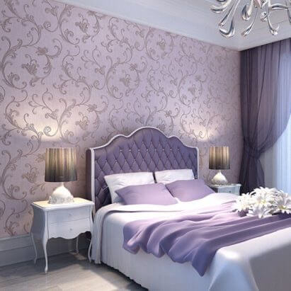 wallpaper decor ideas for bedroom